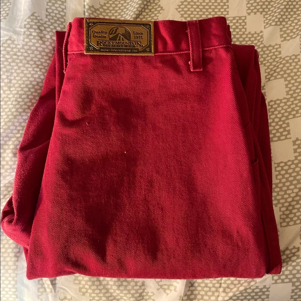 Vintage Red Rockies